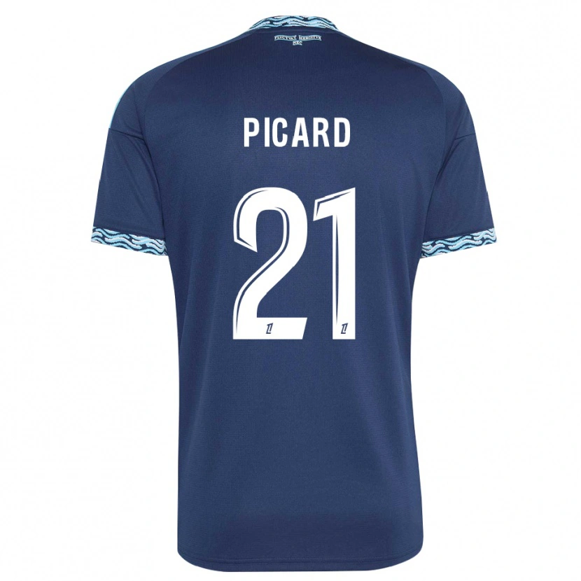 Danxen Heren Océane Picard #21 Staalblauw Wit Thuisshirt Thuistenue 2026/27 T-Shirt