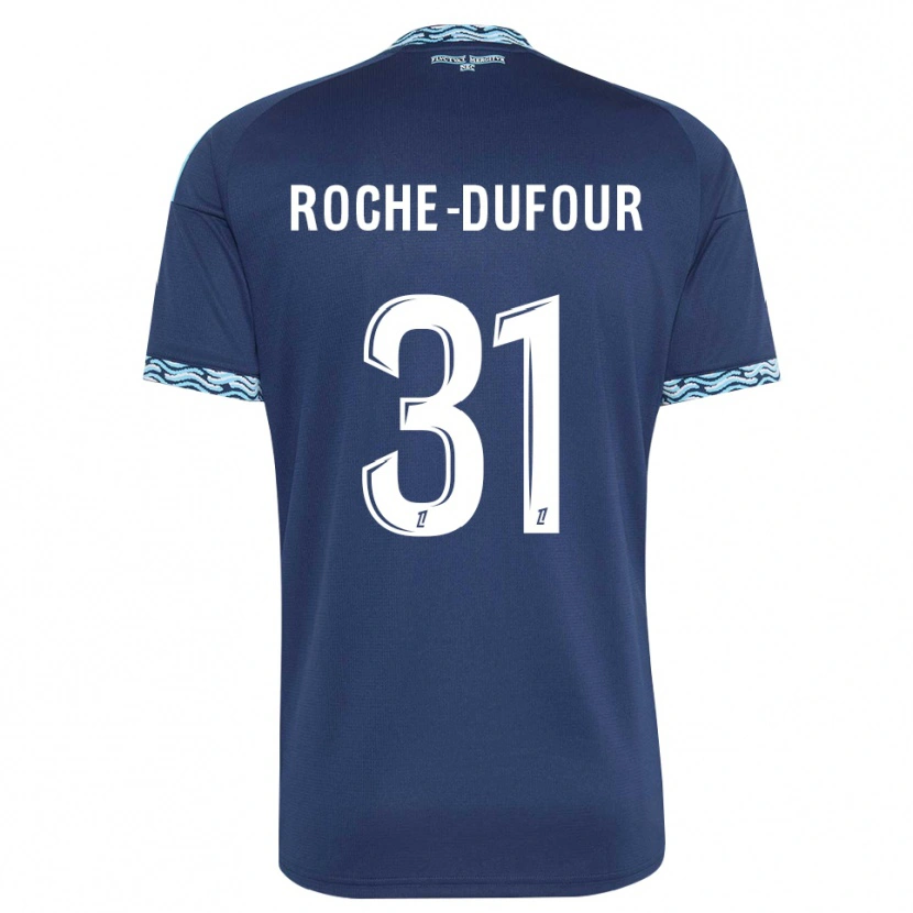 Danxen Heren Kenza Roche Dufour #31 Staalblauw Wit Thuisshirt Thuistenue 2026/27 T-Shirt