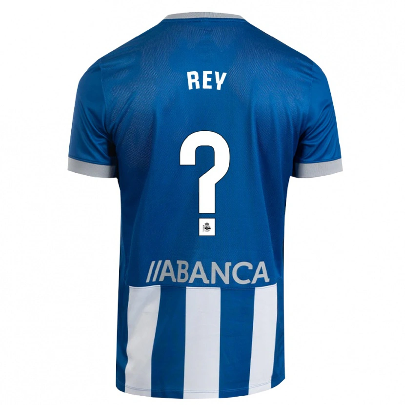 Danxen Heren José Rey #0 Blauw Grijs Wit Thuisshirt Thuistenue 2026/27 T-Shirt