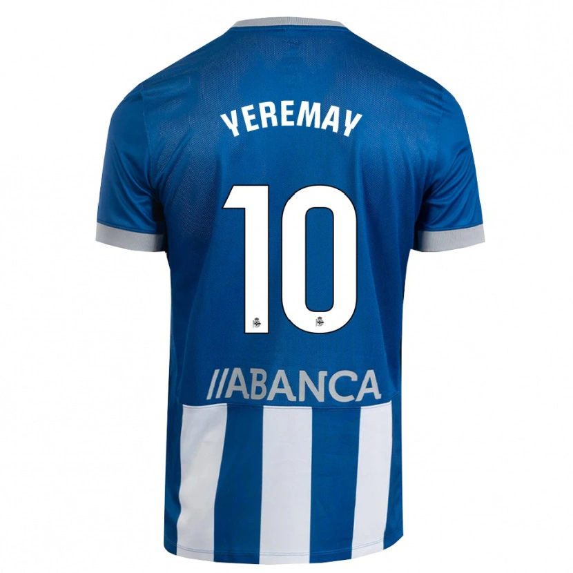 Danxen Heren Yeremay Hernández #10 Blauw Grijs Wit Thuisshirt Thuistenue 2026/27 T-Shirt