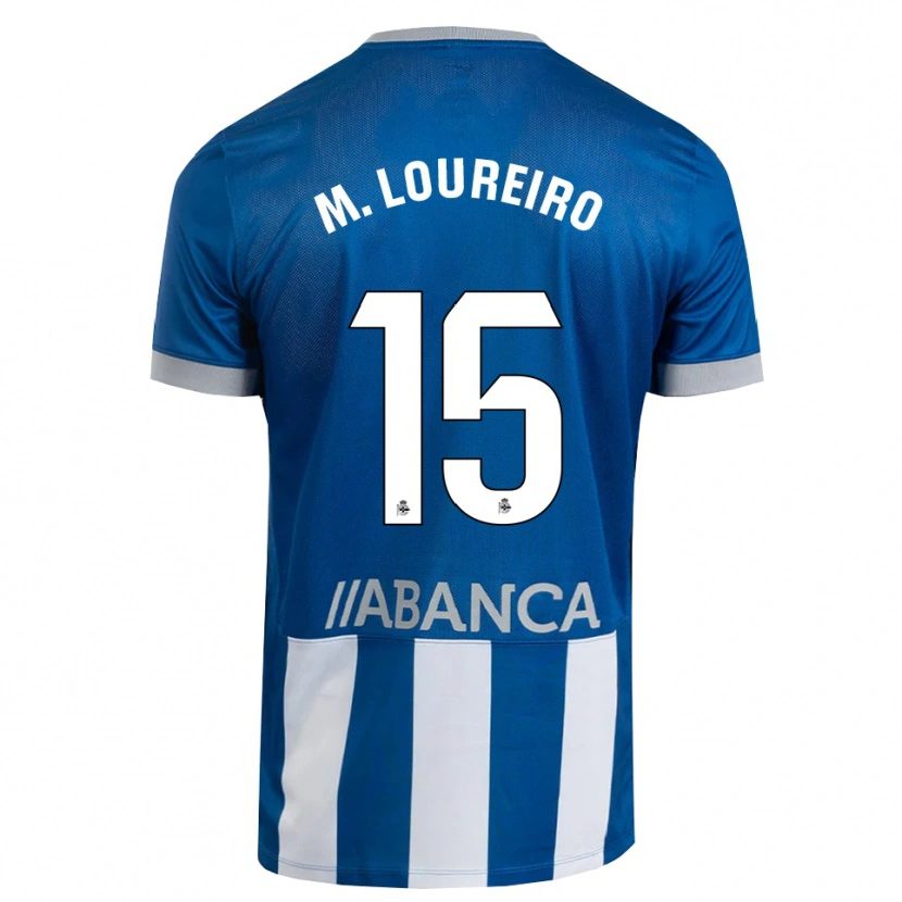 Danxen Heren Miguel Loureiro #15 Blauw Grijs Wit Thuisshirt Thuistenue 2026/27 T-Shirt