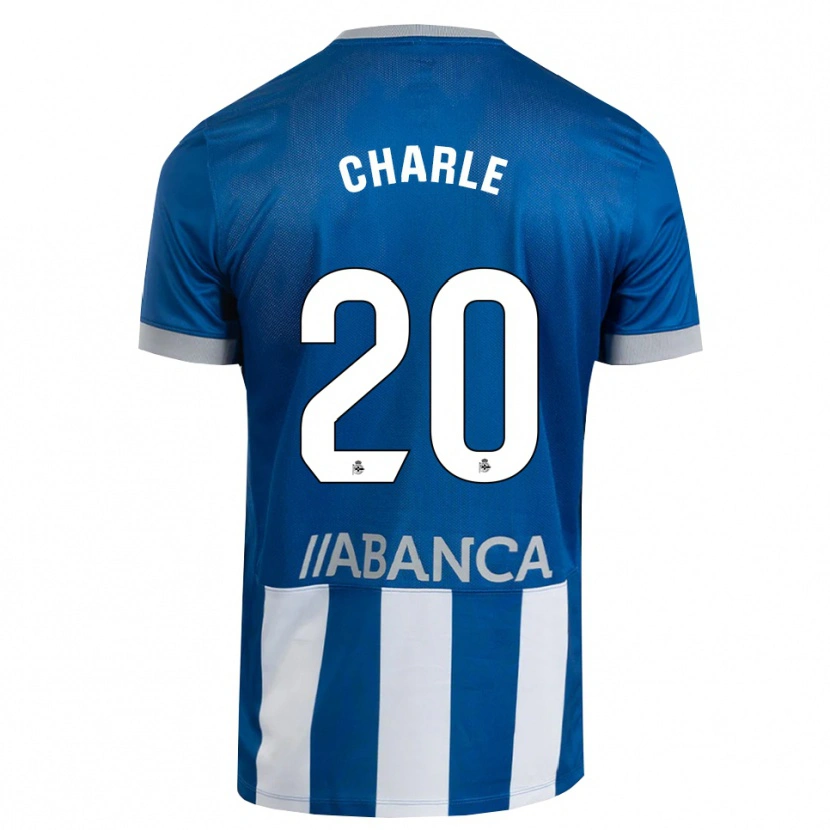 Danxen Heren Marta Charle #20 Blauw Grijs Wit Thuisshirt Thuistenue 2026/27 T-Shirt
