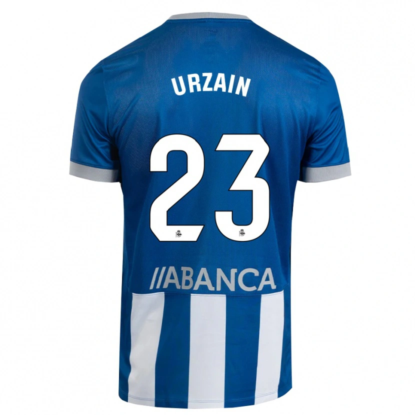 Danxen Heren Fabián Urzain #23 Blauw Grijs Wit Thuisshirt Thuistenue 2026/27 T-Shirt