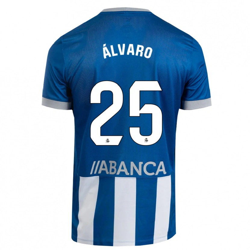Danxen Heren Álvaro Ferllo #25 Blauw Grijs Wit Thuisshirt Thuistenue 2026/27 T-Shirt
