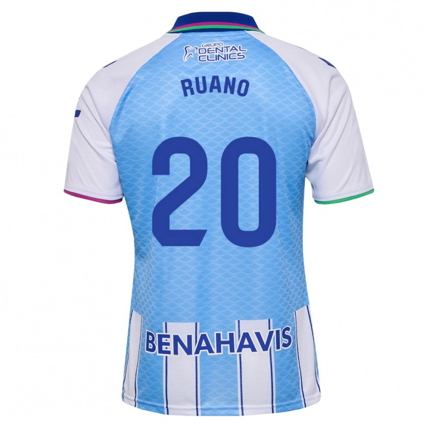 Danxen Heren Celia Ruano #20 Diep Hemelsblauw Wit Thuisshirt Thuistenue 2026/27 T-Shirt
