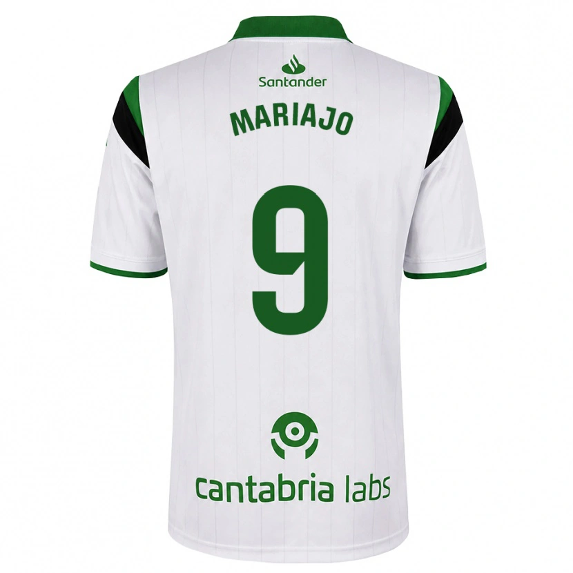 Danxen Heren María José Gutiérrez Díaz #9 Wit Groen Zwart Thuisshirt Thuistenue 2026/27 T-Shirt