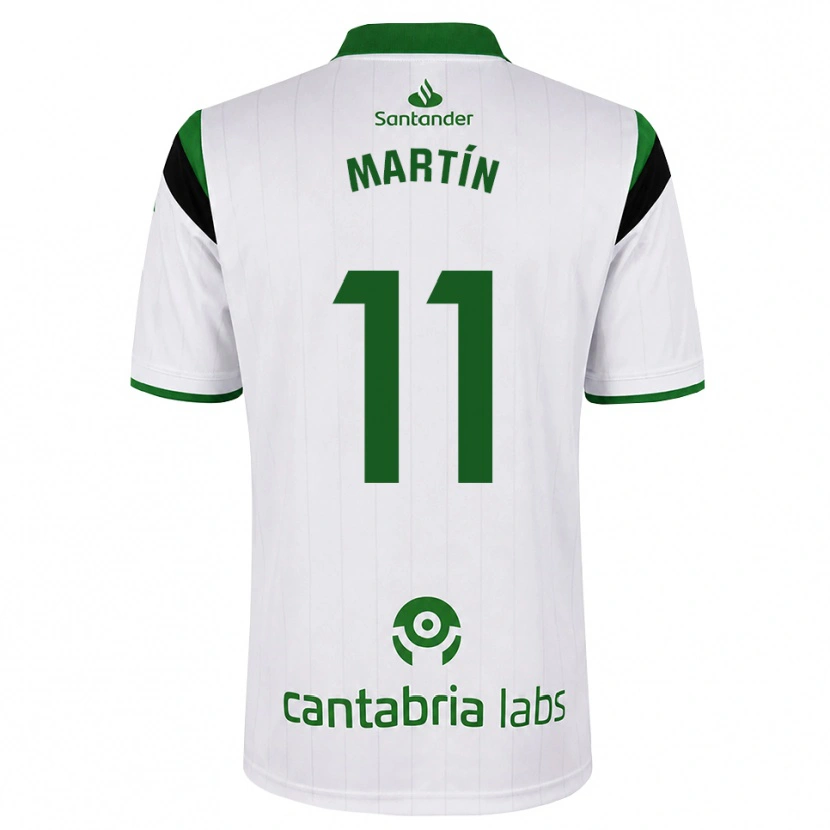 Danxen Heren Andrés Martín #11 Wit Groen Zwart Thuisshirt Thuistenue 2026/27 T-Shirt