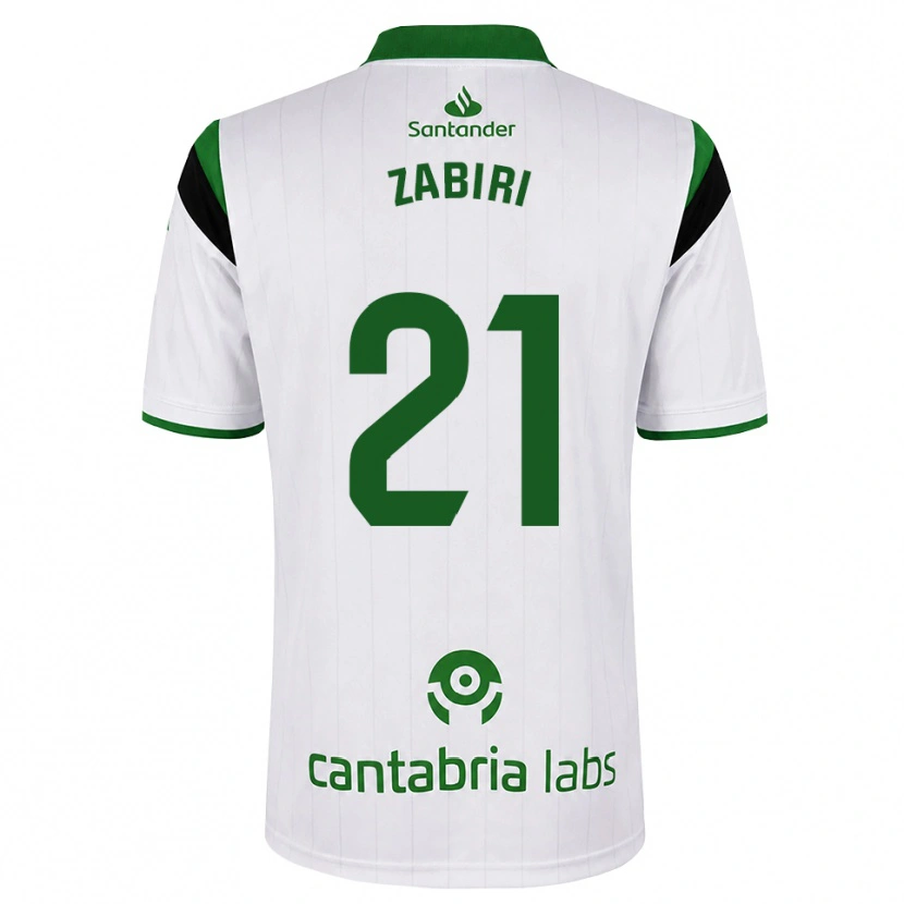 Danxen Heren Yassir Zabiri #21 Wit Groen Zwart Thuisshirt Thuistenue 2026/27 T-Shirt