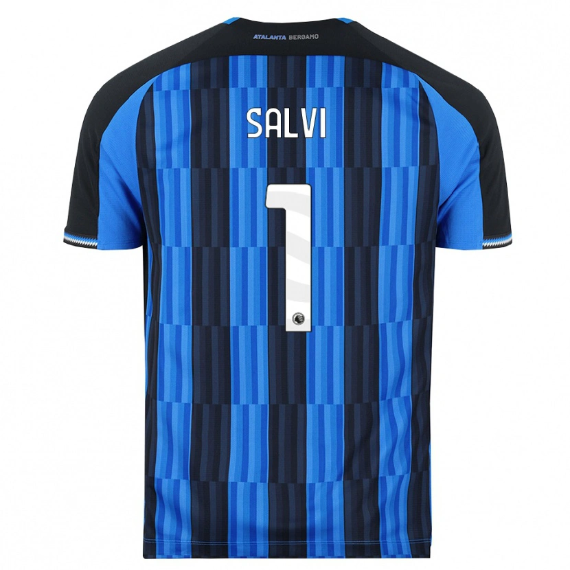 Danxen Heren Margherita Salvi #1 Blauw Zwart Rood Thuisshirt Thuistenue 2026/27 T-Shirt