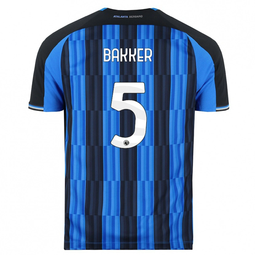 Danxen Heren Mitchel Bakker #5 Blauw Zwart Rood Thuisshirt Thuistenue 2026/27 T-Shirt