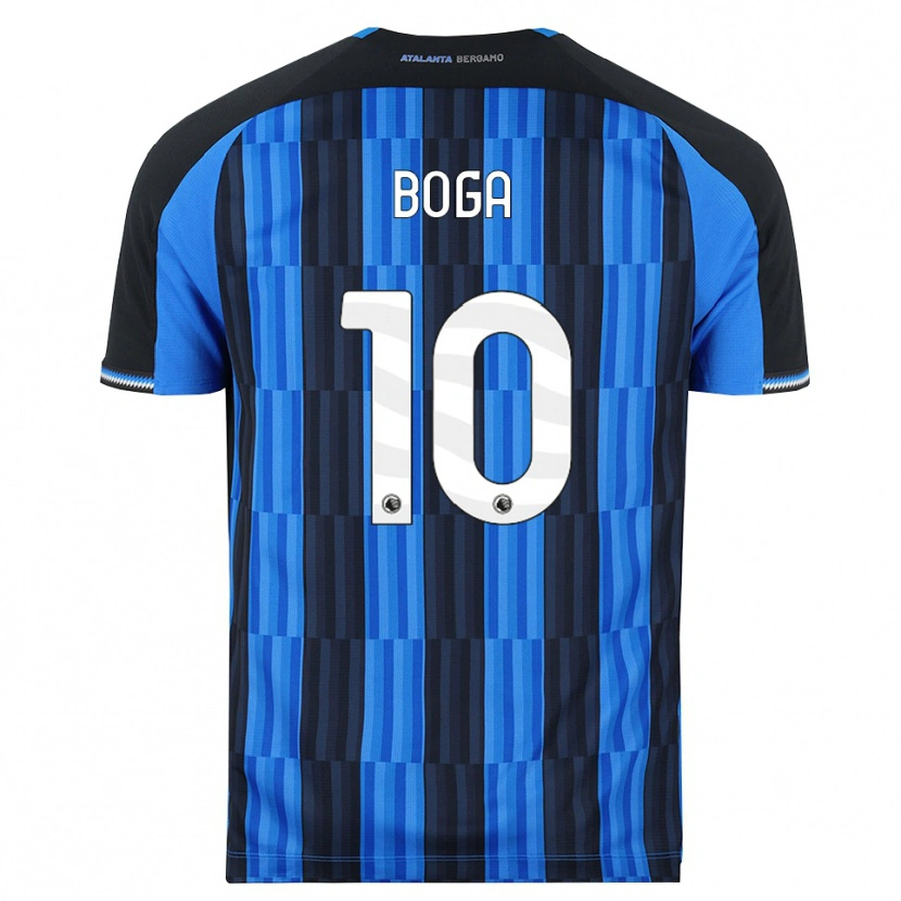 Danxen Heren Jeremie Boga #10 Blauw Zwart Rood Thuisshirt Thuistenue 2026/27 T-Shirt