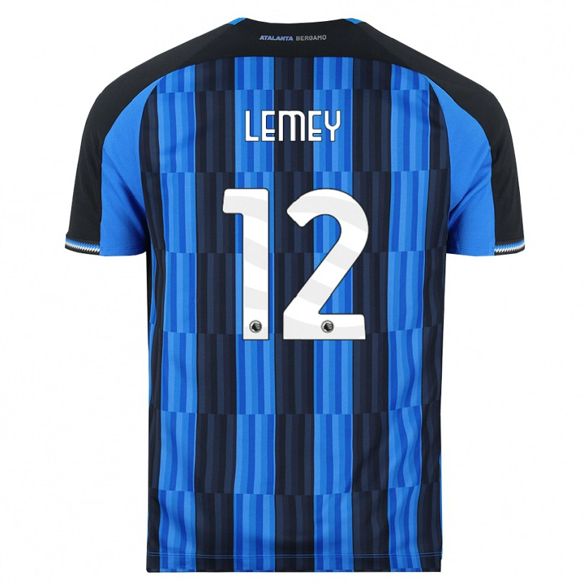 Danxen Heren Diede Lemey #12 Blauw Zwart Rood Thuisshirt Thuistenue 2026/27 T-Shirt