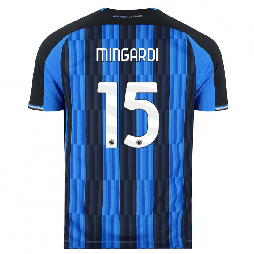 Danxen Heren Davide Mingardi #15 Blauw Zwart Rood Thuisshirt Thuistenue 2026/27 T-Shirt