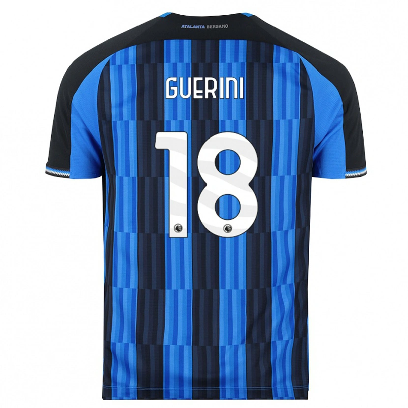 Danxen Heren Alessio Guerini #18 Blauw Zwart Rood Thuisshirt Thuistenue 2026/27 T-Shirt