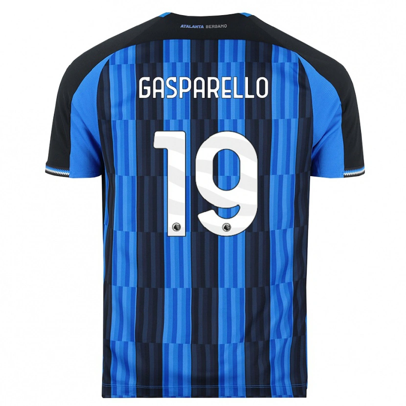 Danxen Heren Francesco Gasparello #19 Blauw Zwart Rood Thuisshirt Thuistenue 2026/27 T-Shirt