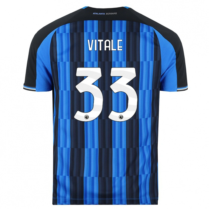 Danxen Heren Francesca Vitale #33 Blauw Zwart Rood Thuisshirt Thuistenue 2026/27 T-Shirt