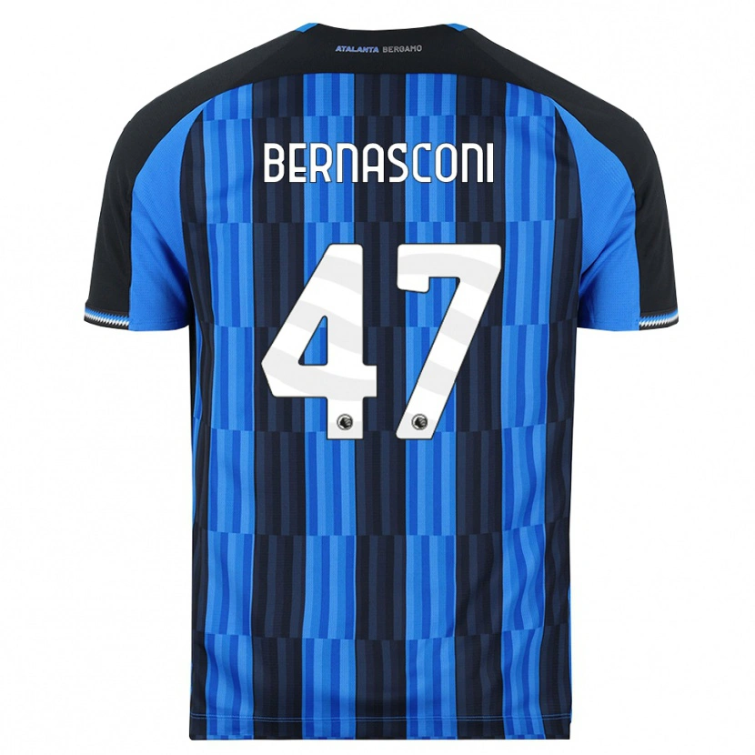 Danxen Heren Lorenzo Bernasconi #47 Blauw Zwart Rood Thuisshirt Thuistenue 2026/27 T-Shirt