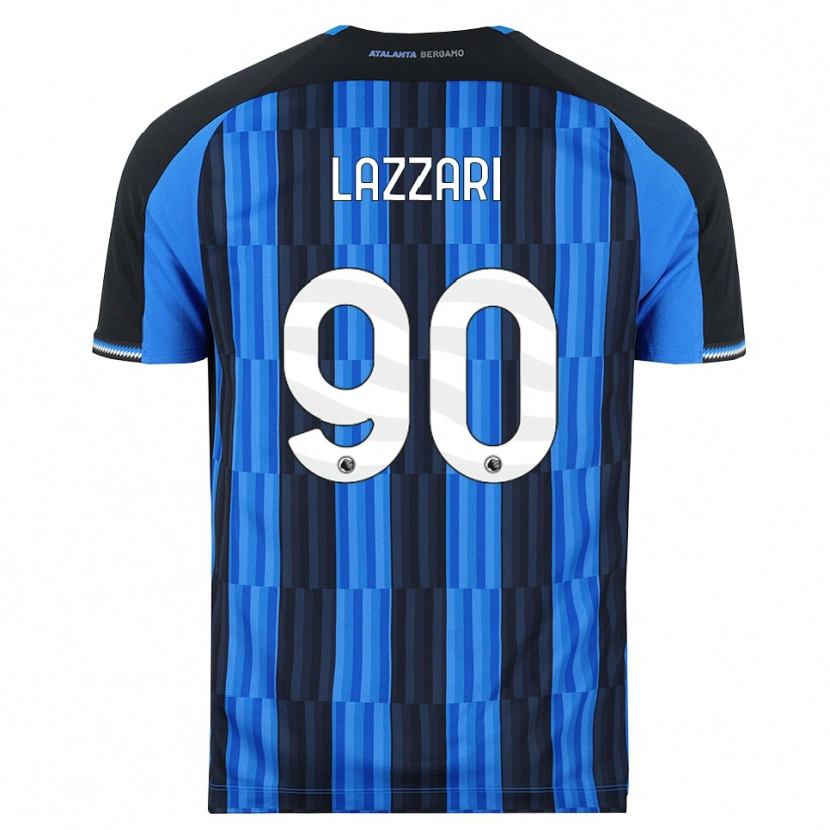 Danxen Heren Ilaria Lazzari #90 Blauw Zwart Rood Thuisshirt Thuistenue 2026/27 T-Shirt