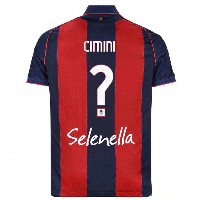 Danxen Heren Linda Tucceri Cimini #0 Koninklijk Blauw Rood Wit Thuisshirt Thuistenue 2026/27 T-Shirt