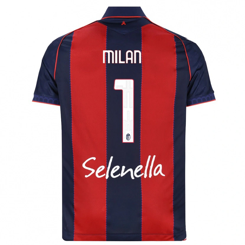 Danxen Heren Riccardo Milan #1 Koninklijk Blauw Rood Wit Thuisshirt Thuistenue 2026/27 T-Shirt