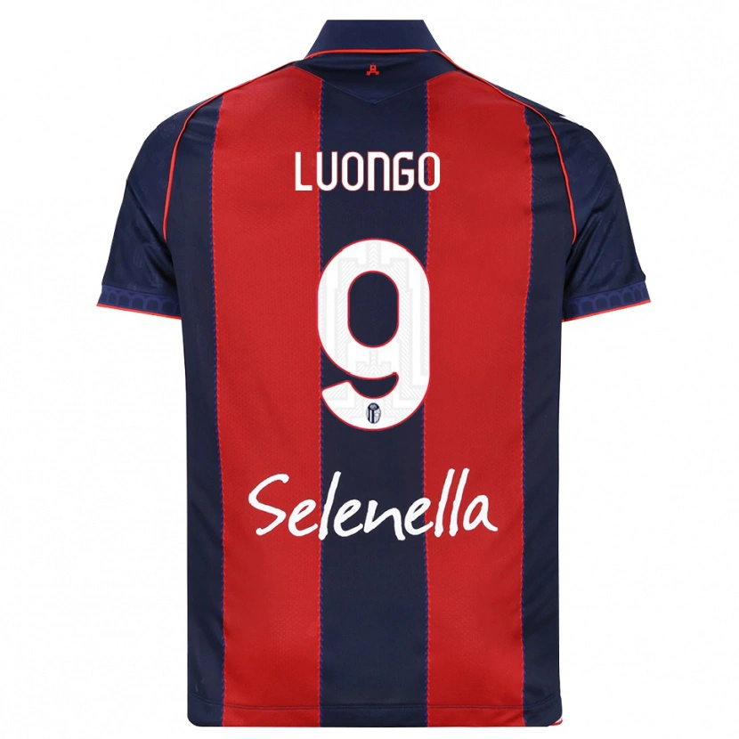 Danxen Heren Francesco Luongo #9 Koninklijk Blauw Rood Wit Thuisshirt Thuistenue 2026/27 T-Shirt