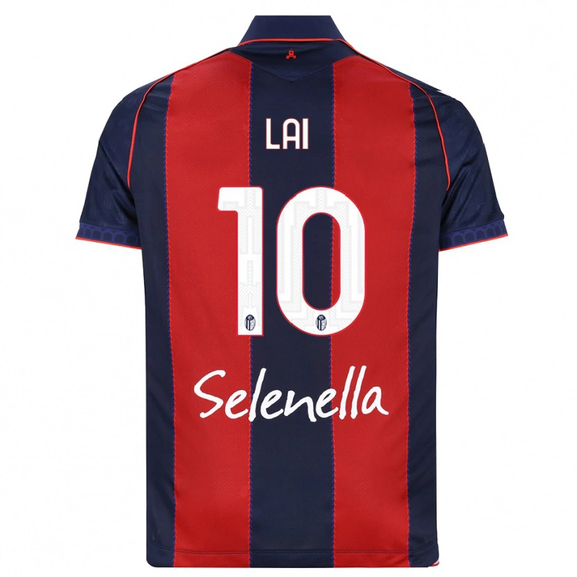 Danxen Heren Luca Lai #10 Koninklijk Blauw Rood Wit Thuisshirt Thuistenue 2026/27 T-Shirt