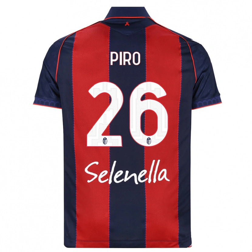 Danxen Heren Christian Piro #26 Koninklijk Blauw Rood Wit Thuisshirt Thuistenue 2026/27 T-Shirt
