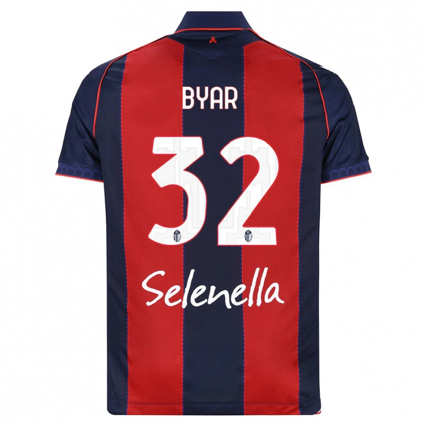 Danxen Heren Naïm Byar #32 Koninklijk Blauw Rood Wit Thuisshirt Thuistenue 2026/27 T-Shirt