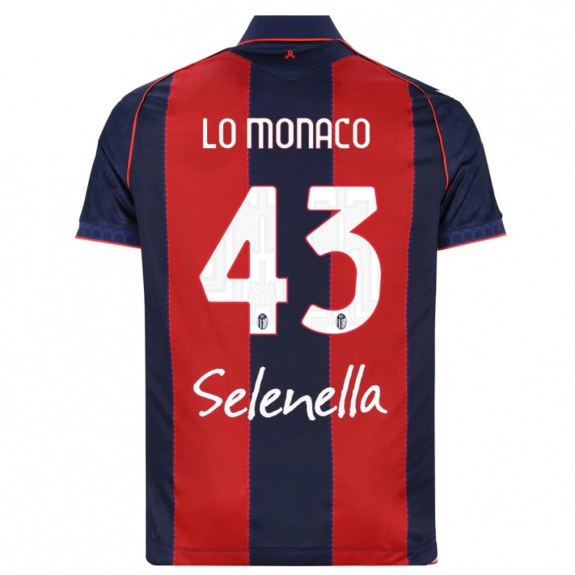 Danxen Heren Luca Lo Monaco #43 Koninklijk Blauw Rood Wit Thuisshirt Thuistenue 2026/27 T-Shirt