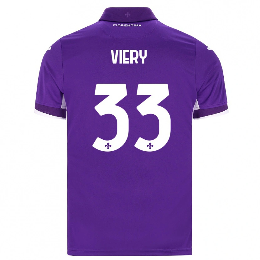 Danxen Heren Viery Fernandes Santos Lopes #33 Paars Wit Roze Thuisshirt Thuistenue 2026/27 T-Shirt