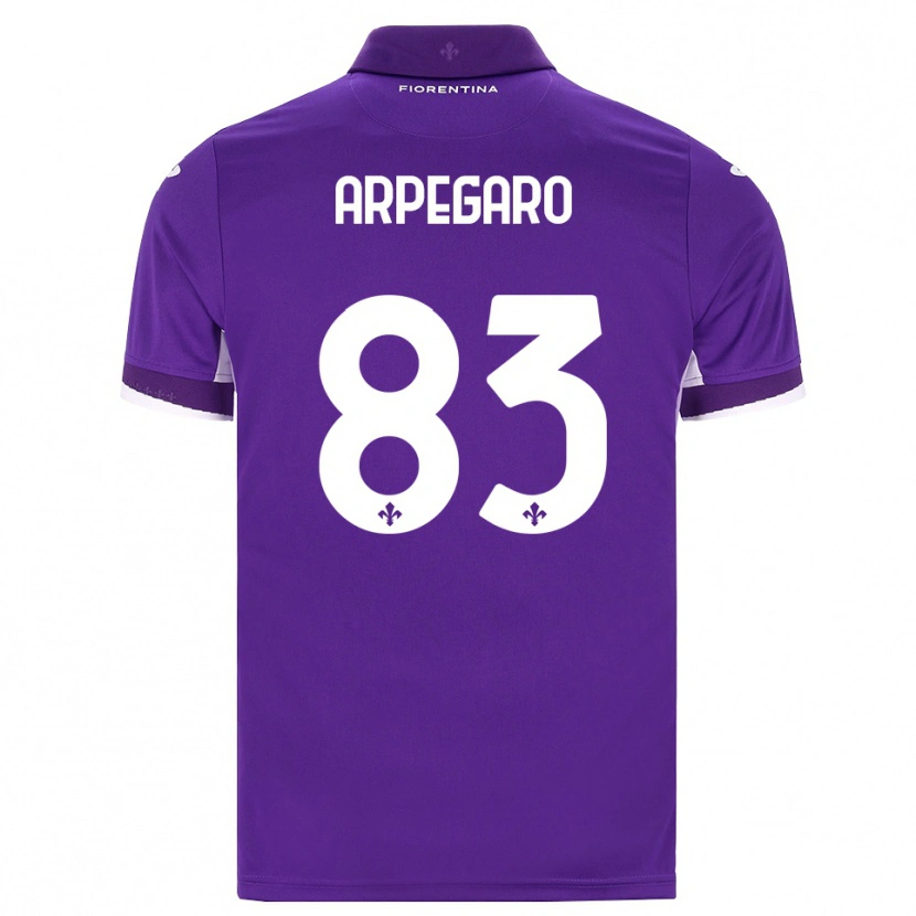 Danxen Heren Sofia Arpegaro #83 Paars Wit Roze Thuisshirt Thuistenue 2026/27 T-Shirt