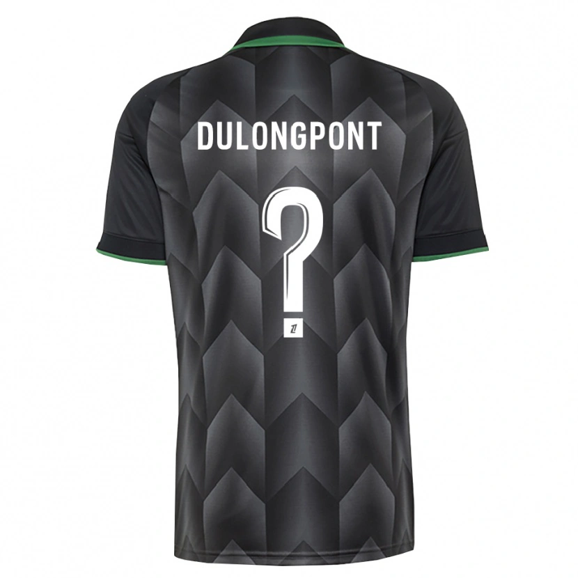 Danxen Heren Tom Dulongpont #0 Wit Zwart Groen Uitshirt Uittenue 2026/27 T-Shirt