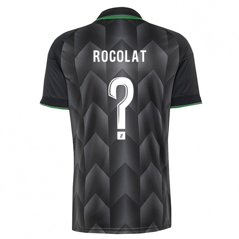 Danxen Heren Jaheden Rocolat #0 Wit Zwart Groen Uitshirt Uittenue 2026/27 T-Shirt