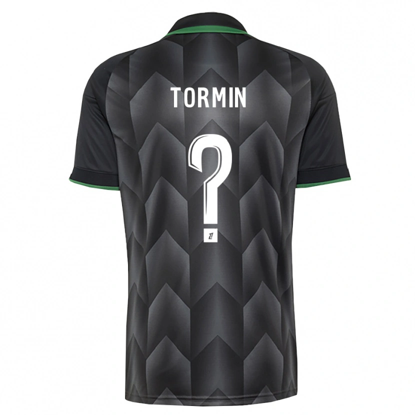Danxen Heren Sean Tormin #0 Wit Zwart Groen Uitshirt Uittenue 2026/27 T-Shirt