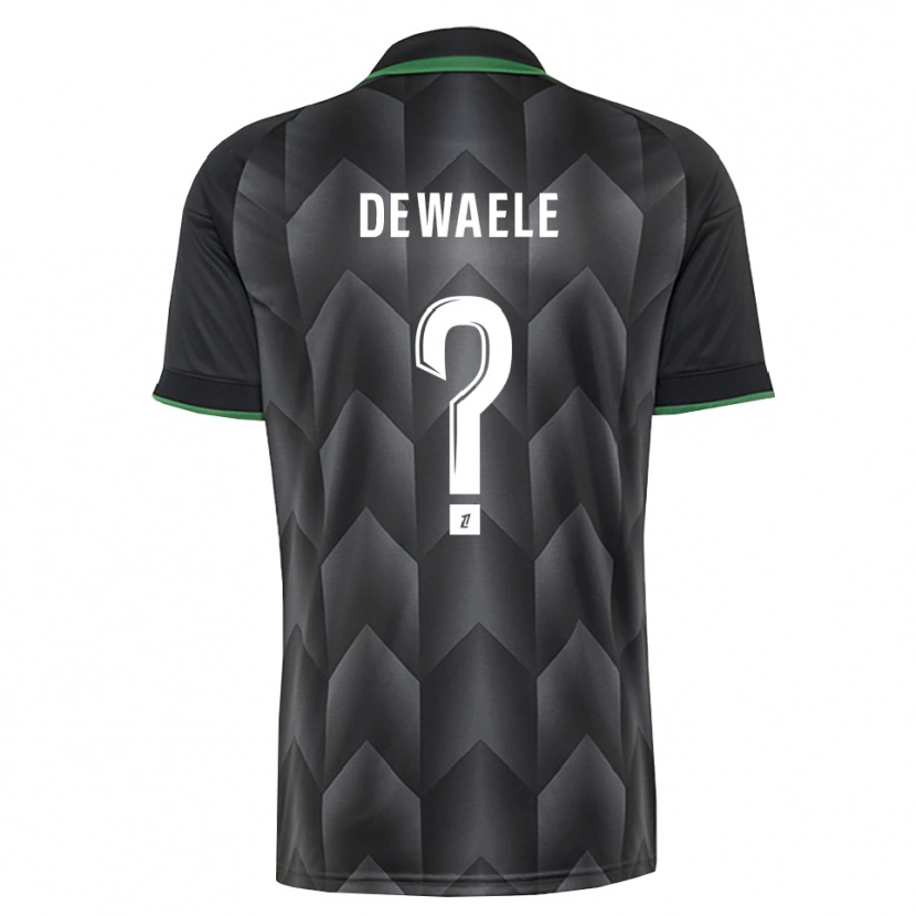 Danxen Heren Florian Dewaele #0 Wit Zwart Groen Uitshirt Uittenue 2026/27 T-Shirt