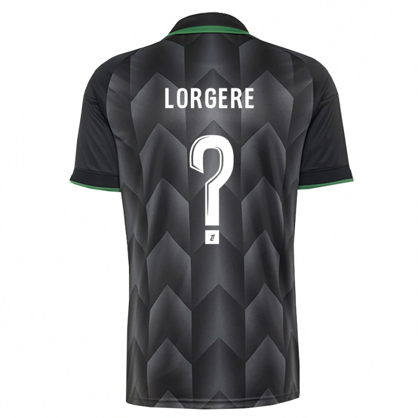 Danxen Heren Charlotte Lorgeré #0 Wit Zwart Groen Uitshirt Uittenue 2026/27 T-Shirt