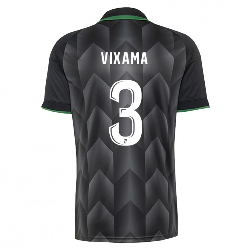 Danxen Heren Davidson Vixama #3 Wit Zwart Groen Uitshirt Uittenue 2026/27 T-Shirt