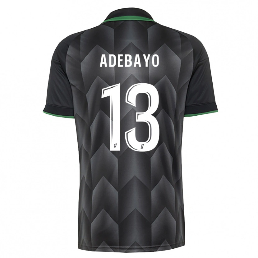 Danxen Heren Kamil Adebayo #13 Wit Zwart Groen Uitshirt Uittenue 2026/27 T-Shirt