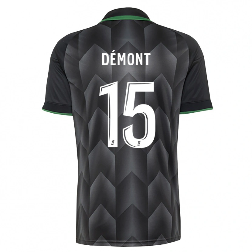 Danxen Heren Ange Démont #15 Wit Zwart Groen Uitshirt Uittenue 2026/27 T-Shirt