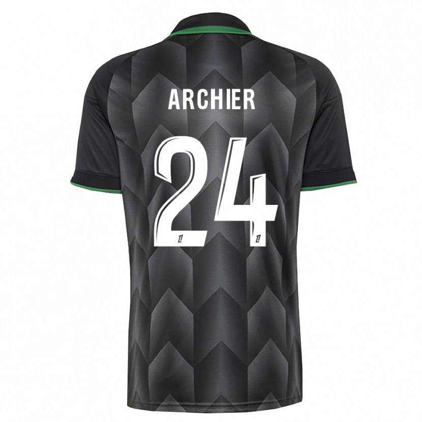 Danxen Heren Louann Archier #24 Wit Zwart Groen Uitshirt Uittenue 2026/27 T-Shirt