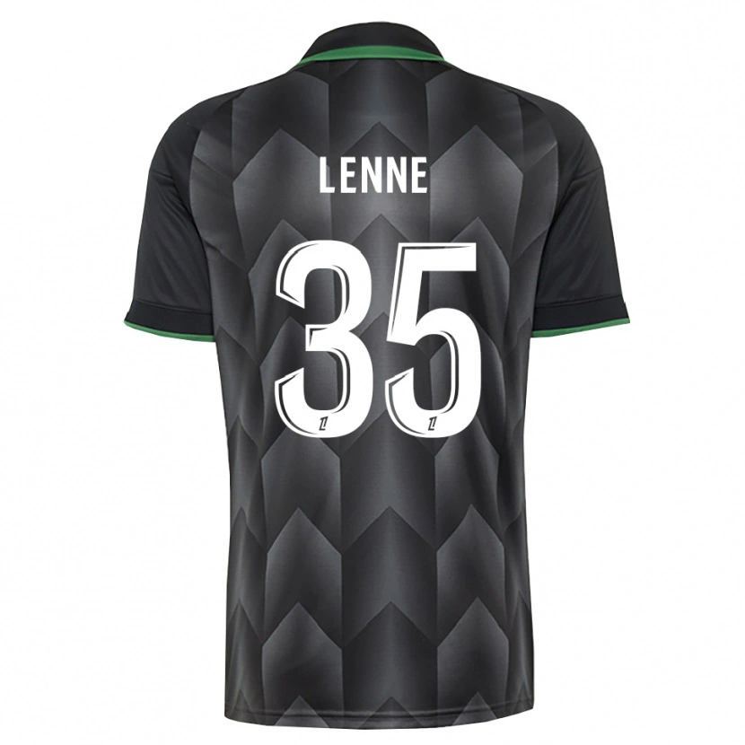 Danxen Heren Oscar Lenne #35 Wit Zwart Groen Uitshirt Uittenue 2026/27 T-Shirt