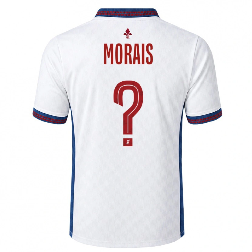 Danxen Heren Tiago Morais #0 Rood Wit Blauw Uitshirt Uittenue 2026/27 T-Shirt