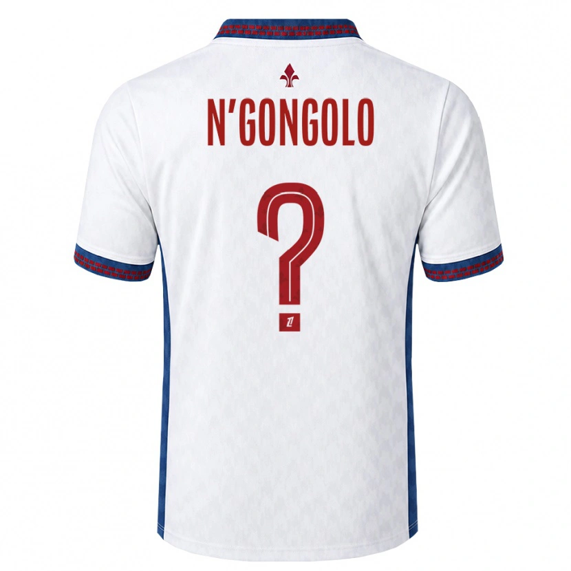 Danxen Heren Hoham N'gongolo #0 Rood Wit Blauw Uitshirt Uittenue 2026/27 T-Shirt