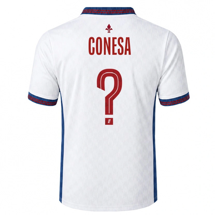 Danxen Heren Anna Conesa #0 Rood Wit Blauw Uitshirt Uittenue 2026/27 T-Shirt