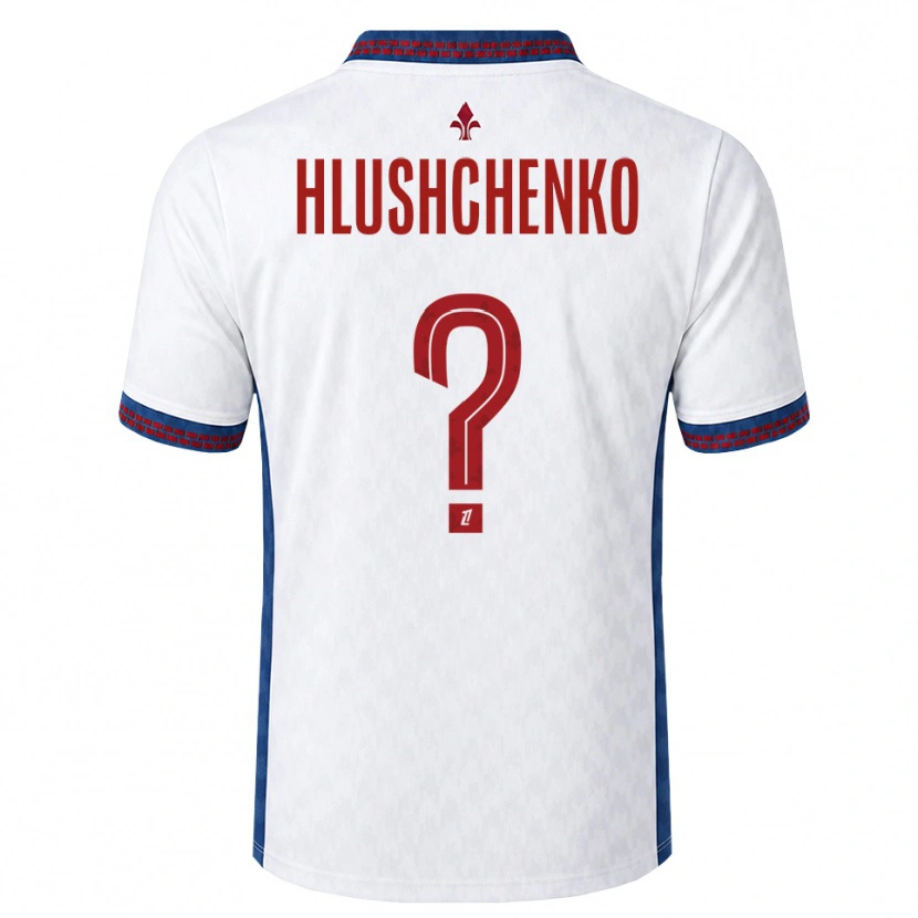 Danxen Heren Inna Hlushchenko #0 Rood Wit Blauw Uitshirt Uittenue 2026/27 T-Shirt