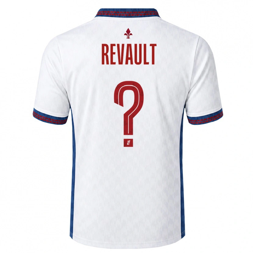 Danxen Heren Joris Revault #0 Rood Wit Blauw Uitshirt Uittenue 2026/27 T-Shirt