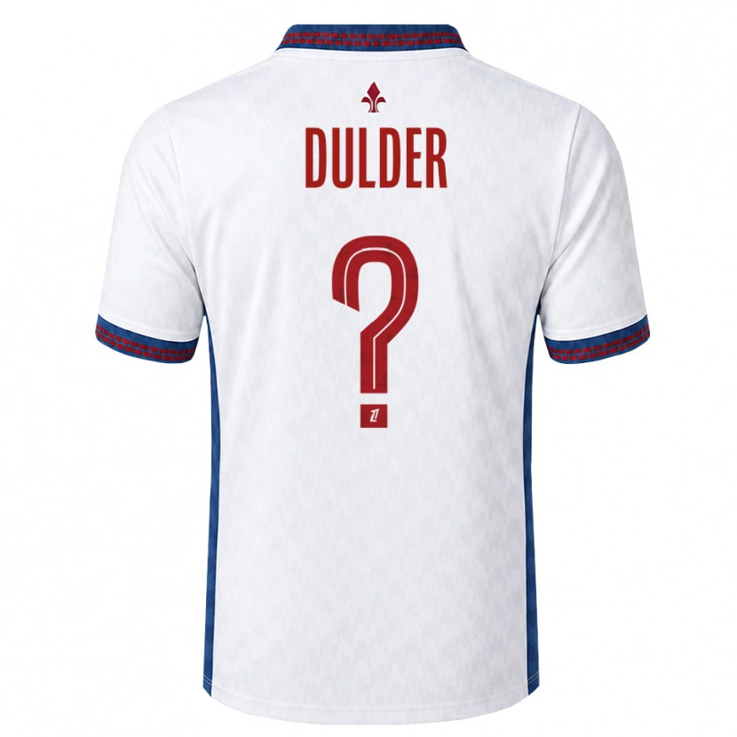 Danxen Heren Sifra Dulder #0 Rood Wit Blauw Uitshirt Uittenue 2026/27 T-Shirt