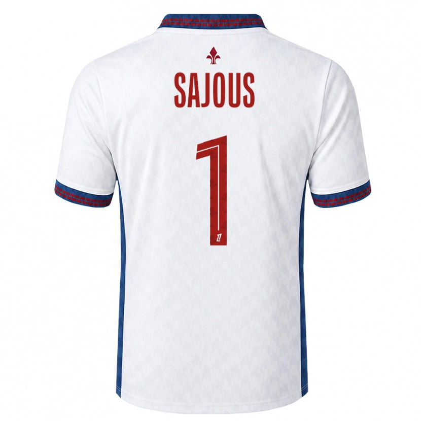 Danxen Heren Thomas Sajous #1 Rood Wit Blauw Uitshirt Uittenue 2026/27 T-Shirt