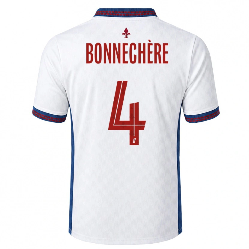 Danxen Heren Victor Bonnechère #4 Rood Wit Blauw Uitshirt Uittenue 2026/27 T-Shirt