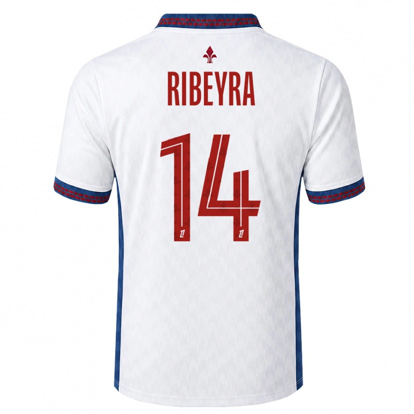 Danxen Heren Anaïs Ribeyra #14 Rood Wit Blauw Uitshirt Uittenue 2026/27 T-Shirt